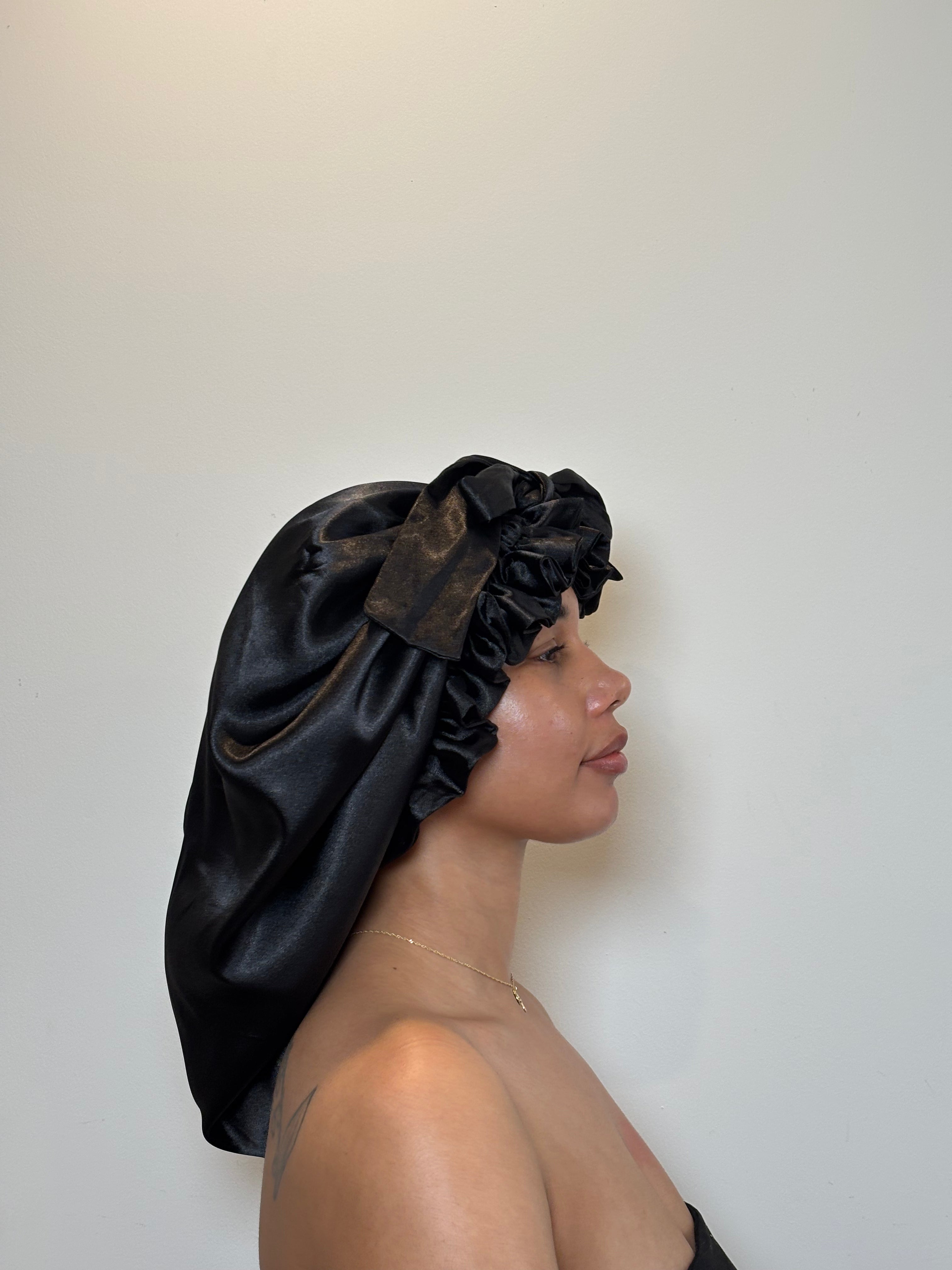 Blue wig