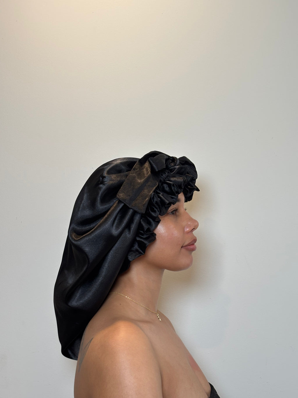 Blue wig